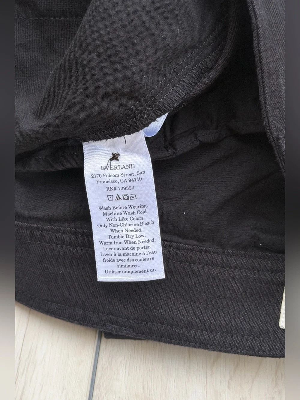 Everlane Black Everywhere Linen Barrel Leg Pant 2 Lightweight Breezy High Waist